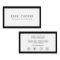 Social Media Luxe Black & White Business Cards