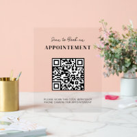 Social Media QR Code Beauty Business Salon Payment
