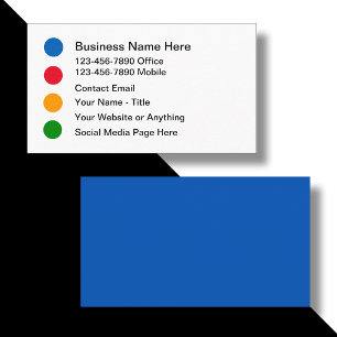 Social Medical Networking Business Cards