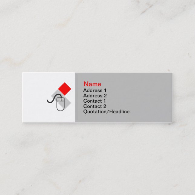 Social Networking Business Card (Front)