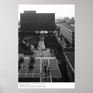 Social Sciences Building, UCLA, 1966 Poster