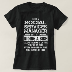 Social Services Manager T-Shirt