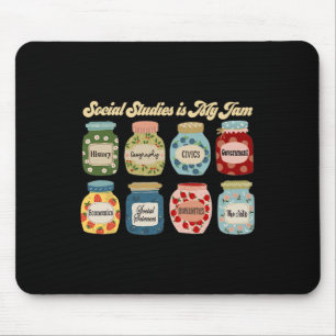 Social Studies Is My Jam History Teacher Byck To S Mouse Pad