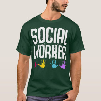 Social Work Month Worker School Kindergarten T-Shirt