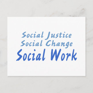 Social Work Postcard
