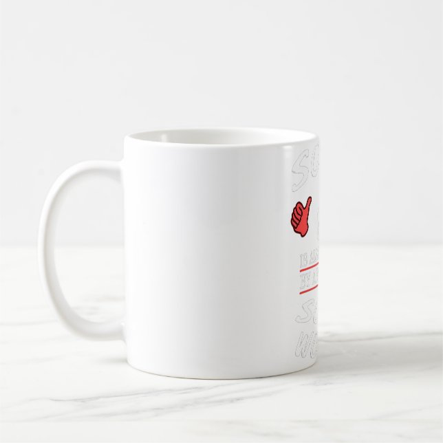 Social Worker Appreciation Gift Premium  Coffee Mug (Left)