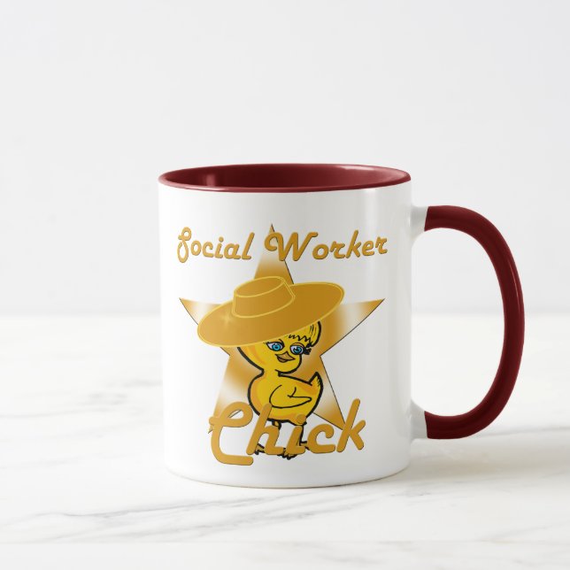 Social Worker Chick #10 Mug (Right)