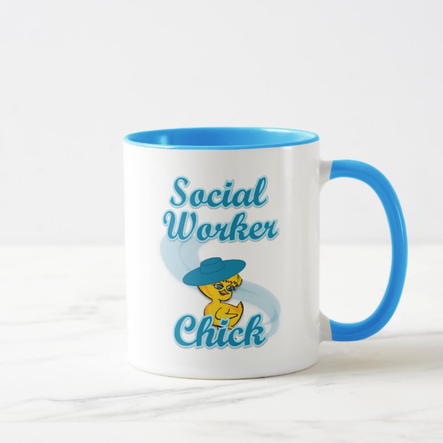 Social Worker Chick #3 Mug (Right)