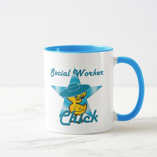 Social Worker Chick #7 Mug (Right)