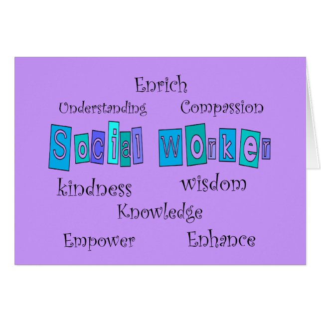 Social Worker Gifts (Front Horizontal)