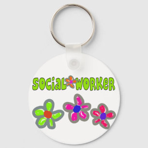 Social Worker Gifts Key Ring