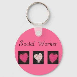 Social Worker Gifts Key Ring