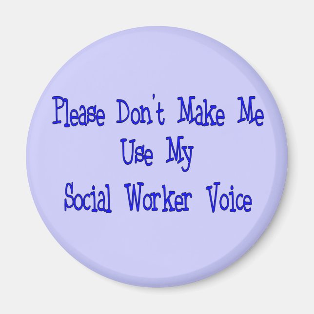 Social Worker Gifts Magnet (Front)