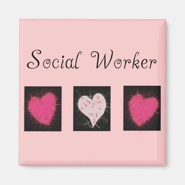 Social Worker Gifts Magnet (Front)