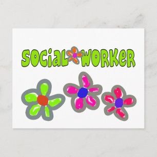 Social Worker Gifts Postcard