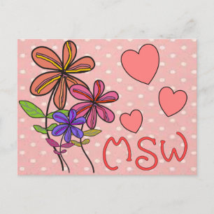 Social Worker Gifts Postcard