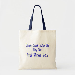 Social Worker Gifts Tote Bag