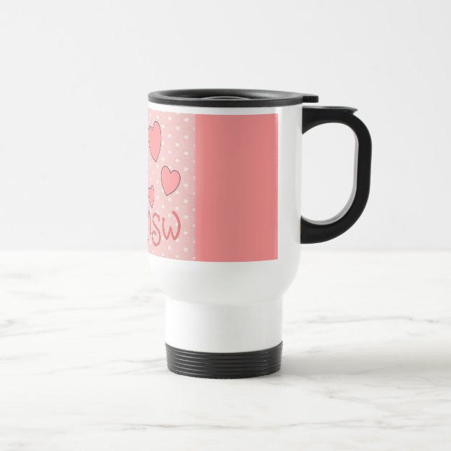 Social Worker Gifts Travel Mug (Right)