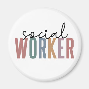 Social Worker Graduation Appreciation gifts Magnet