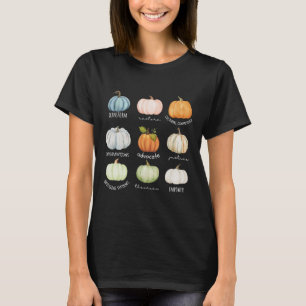 Social Worker Halloween Fall Pumpkin Thanksgiving T-Shirt
