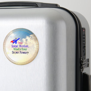 Social Worker Humour Magnet