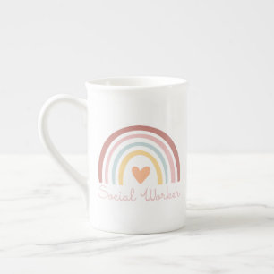 Social Worker II Bone China Mug