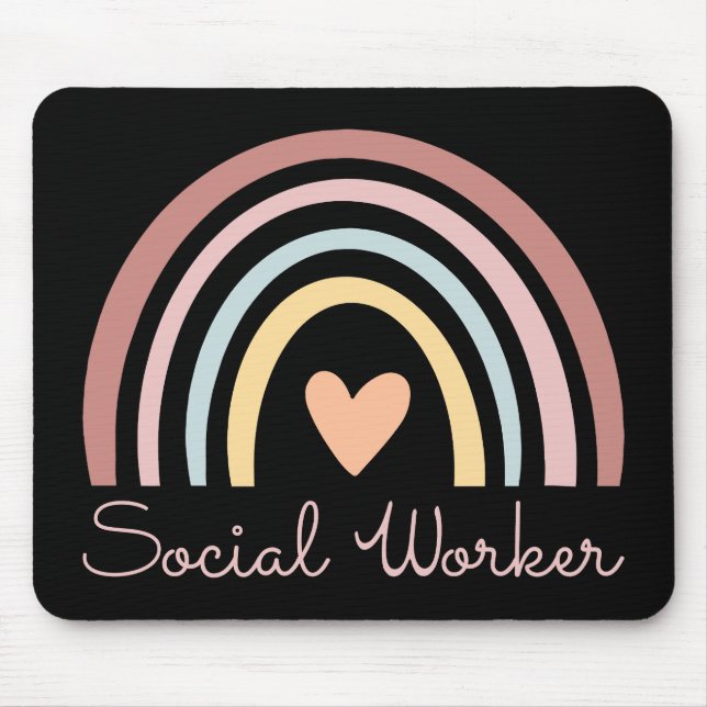 Social Worker II Mouse Pad (Front)