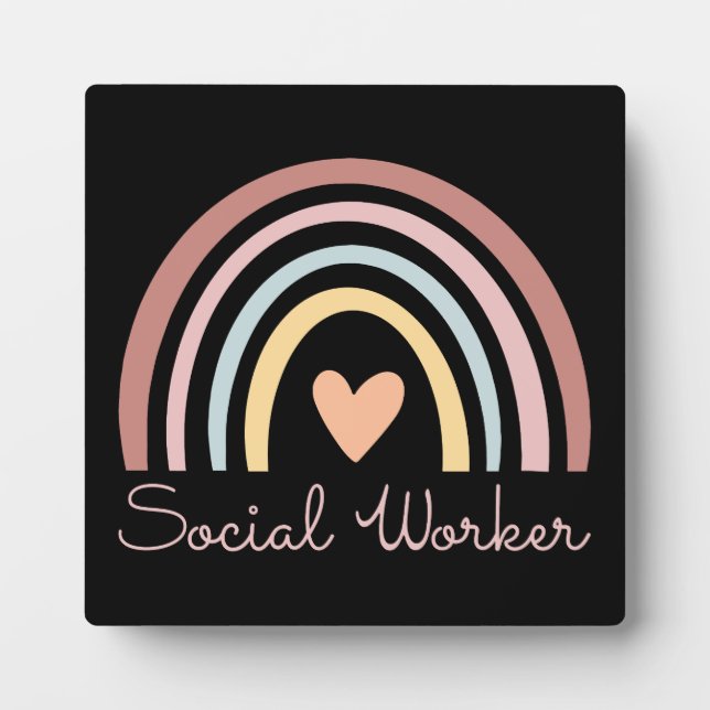 Social Worker II Plaque (Front)