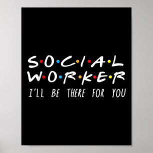 Social Worker I'll Be There For You Christmas  Poster
