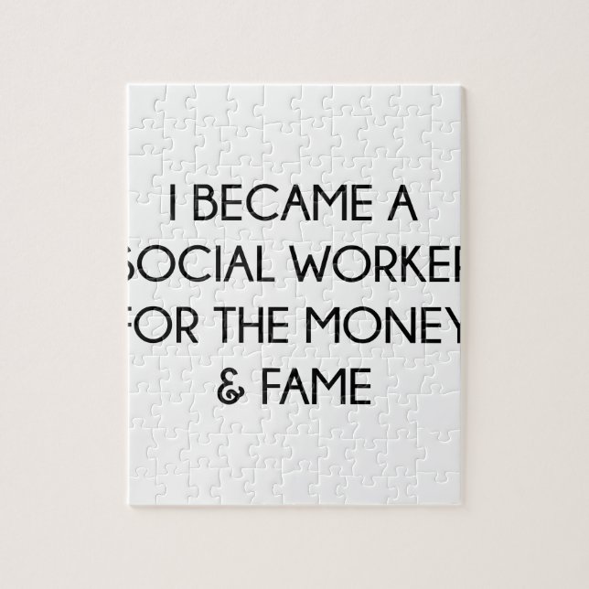 Social Worker Jigsaw Puzzle (Vertical)