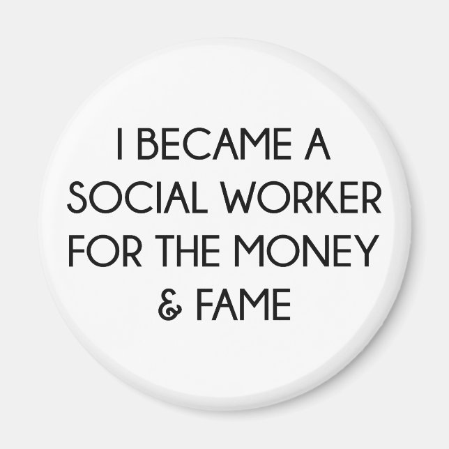 Social Worker Magnet (Front)