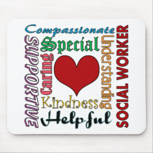 Social Worker Mouse Pad