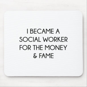 Social Worker Mouse Pad