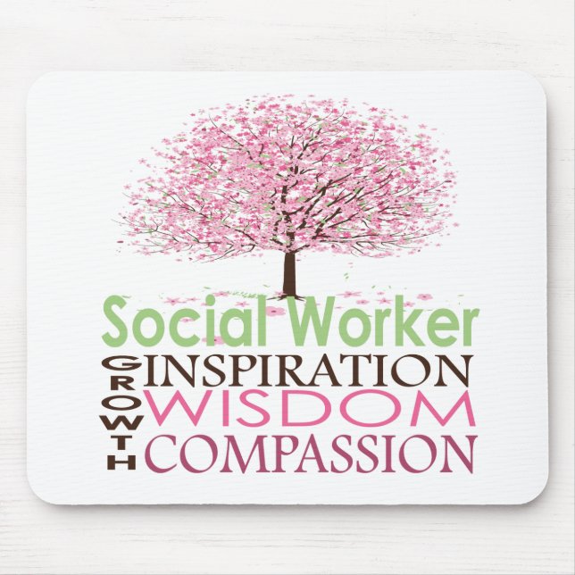 Social Worker Mousepad (Front)