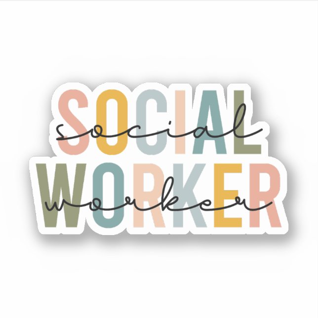Social Worker, MSW Gift, Social Work Gift (Front)