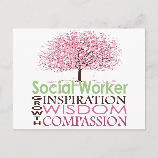 Social Worker Postcard (Front)