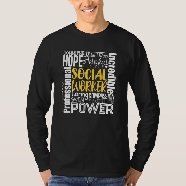 Social Worker Public Servant 4 T-Shirt (Front)