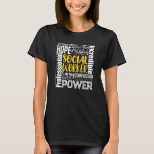 Social Worker Public Servant 4 T-Shirt