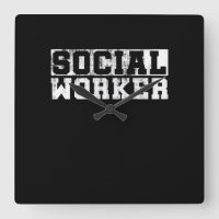 Social Worker Vintage Funny Job Title School Worke