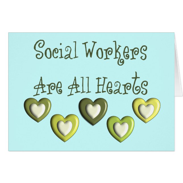 Social Workers Are All Hearts Gifts (Front Horizontal)