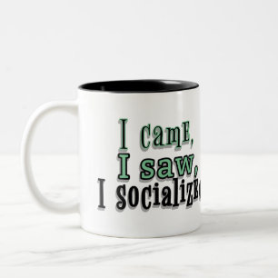 Socialise Two-Tone Coffee Mug
