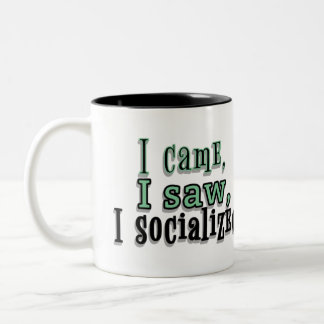 Socialise Two-Tone Coffee Mug