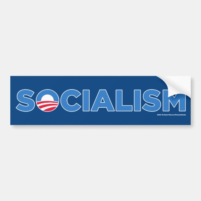 Socialism Bumper Sticker (Front)