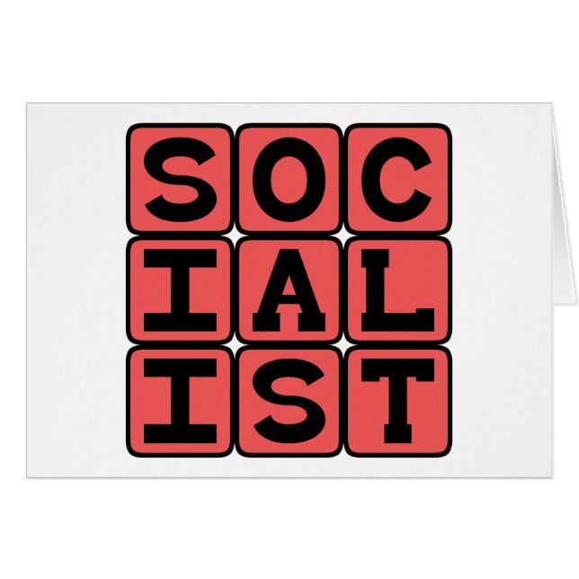 Socialist, Political Affiliation (Front Horizontal)
