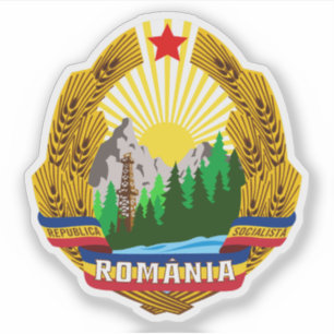 Socialist Republic of Romania emblem (1965–1989)
