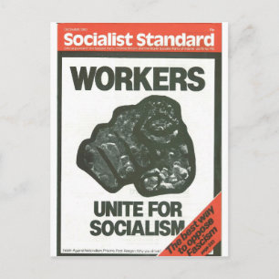 Socialist Standard December 1980 Postcard