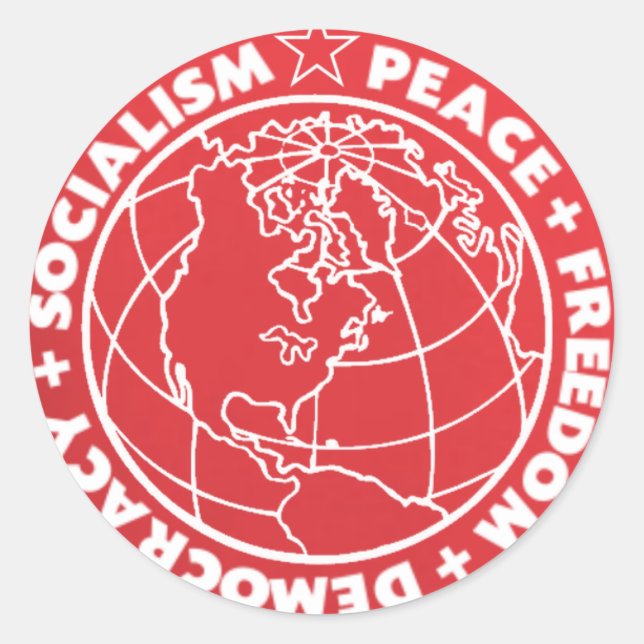 Socialist Sticker (Front)