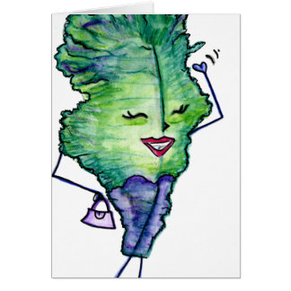 Socialite Kale, Blank Card