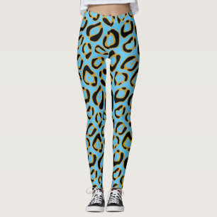 Socialite Leopard Print Pattern Leggings
