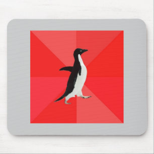 Socially Awesome Penguin Advice Animal Meme Mouse Pad